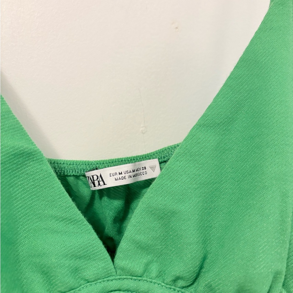 Zara Ruffle-Trim Tank Top - Picture 2 of 3